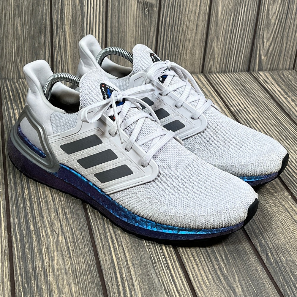 Adidas Ultraboost 20 Men 10 Grey ISS National Lab Boost In Space EG0755 Street